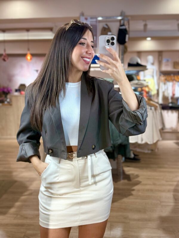 BLAZER CRUZADA BOTONES