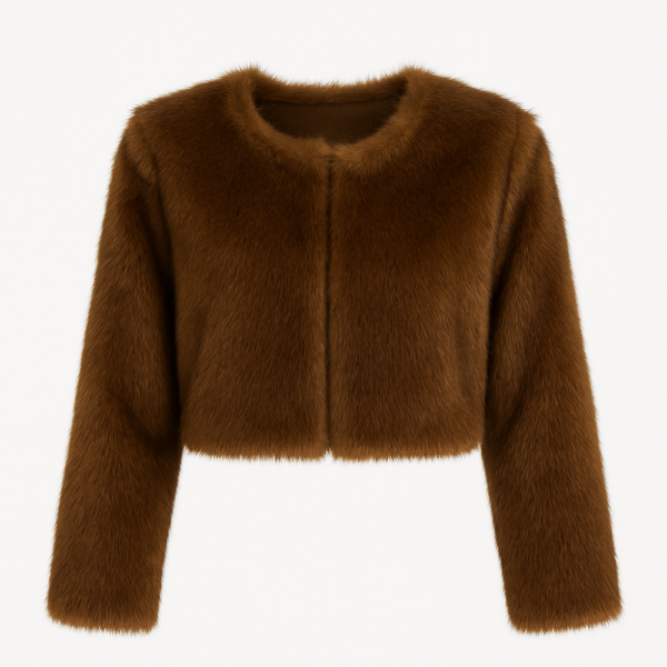 CHAQUETA PELUDA CROPP