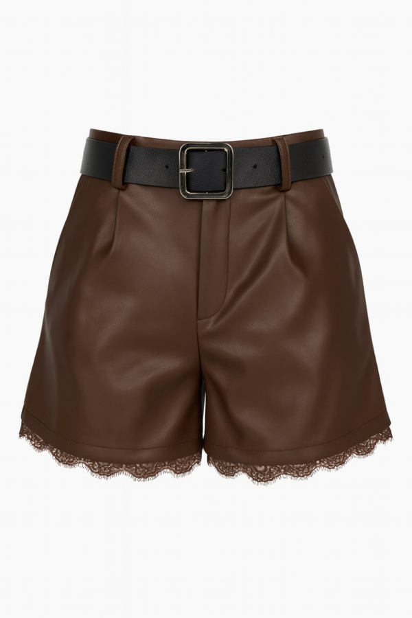 SHORT PUNTILLA EFECTO PIEL